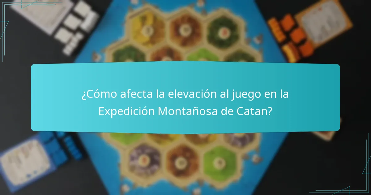 ¿Cuáles son las distribuciones de recursos únicas en la Expedición Montañosa de Catan?