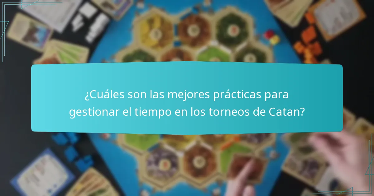 ¿Qué factores afectan la programación de los torneos de Catan?