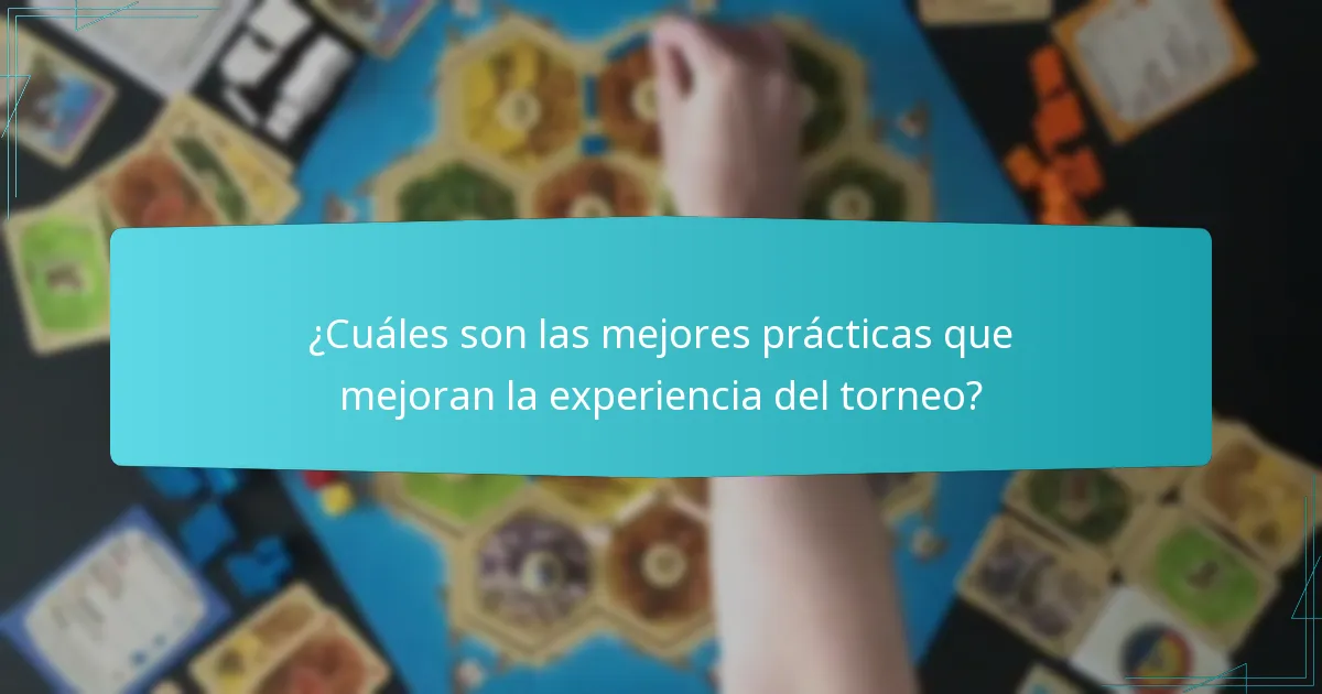 ¿Cómo gestionar eficazmente a los participantes durante el torneo?